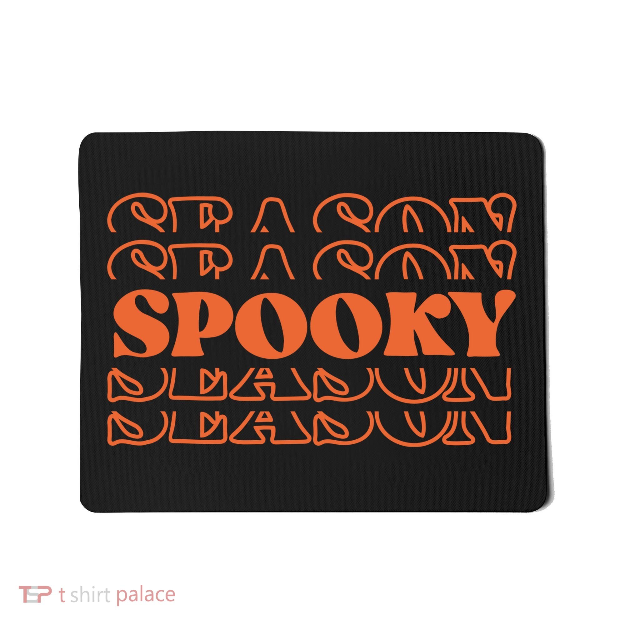 Spooky Halloween Retro Mousepad