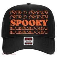 Spooky Halloween Retro Hat thumb 0