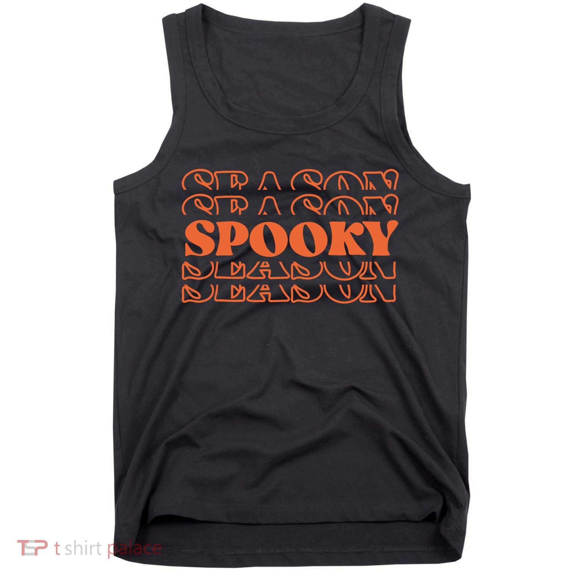 Spooky Halloween Retro Tank Top