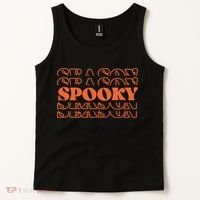 Spooky Halloween Retro Tank Top thumb 2