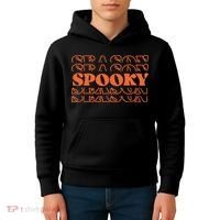 Spooky Halloween Retro Kids Hoodie thumb 4