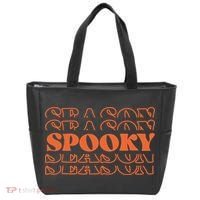 Spooky Halloween Retro Tote Bag thumb 0