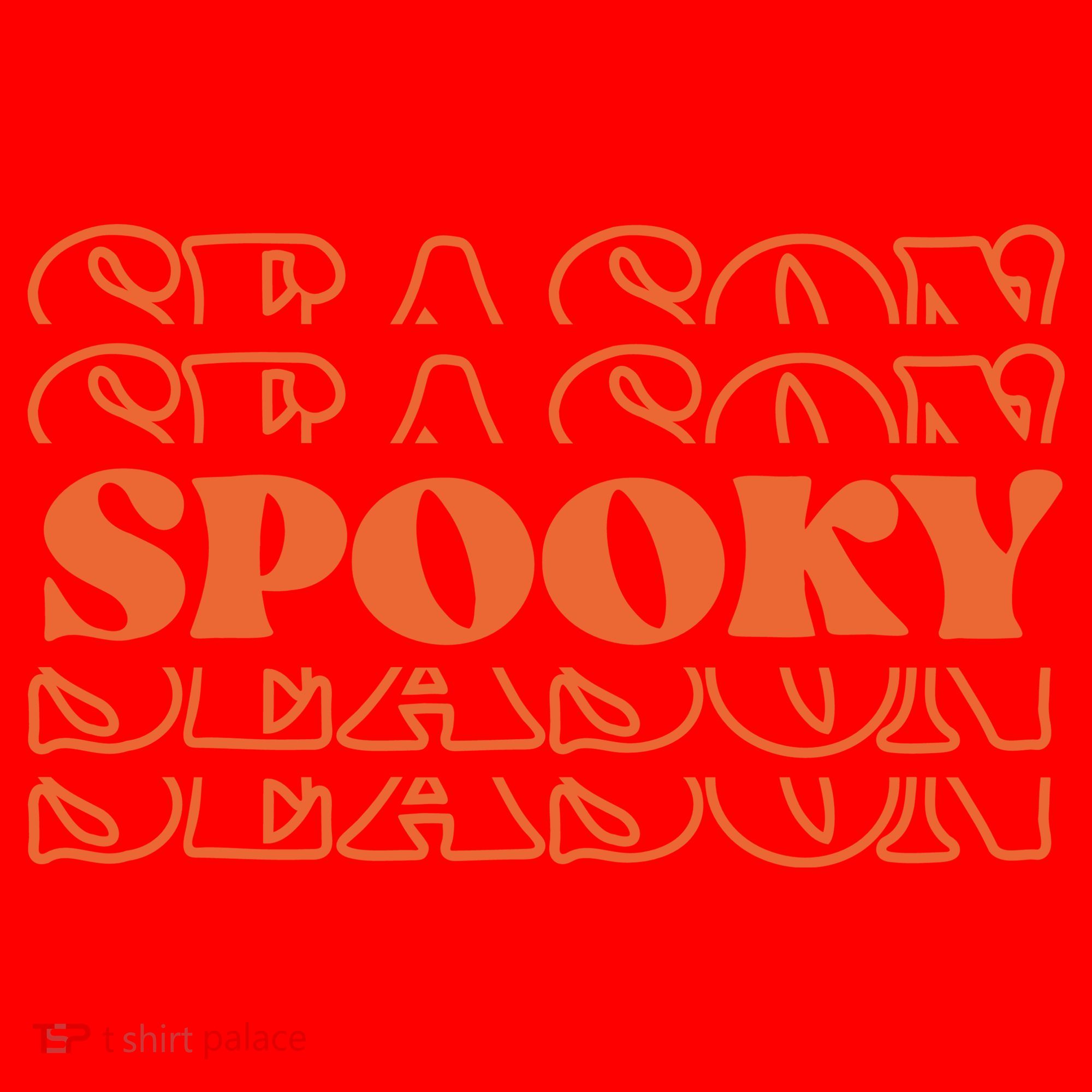 Spooky Halloween Retro Santa Hat