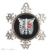Skeleton Heart Ribcage Halloween Love Costume Idea Ornament thumb 0