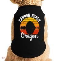 Sunset Haystack Rock Souvenir Cannon Beach Doggie Tank thumb 0