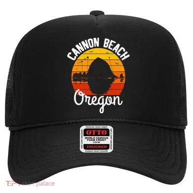 Sunset Haystack Rock Souvenir Cannon Beach Hat