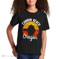 Sunset Haystack Rock Souvenir Cannon Beach Kids T-Shirt thumb 2