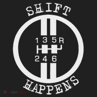 Shift Happens Race Car Fan Manual Transmission 6 Speed Funny Tumbler thumb 3