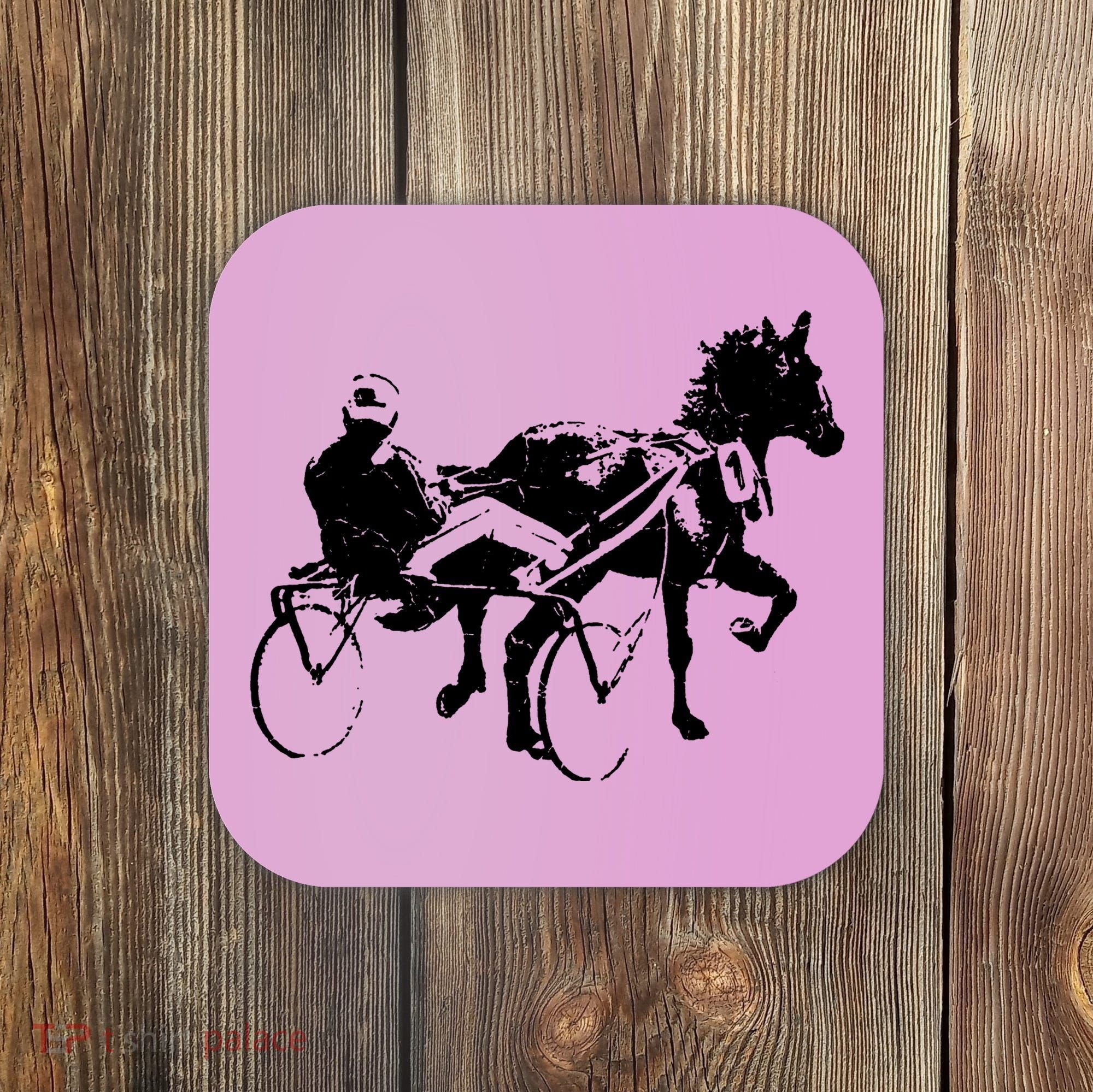 Sports Horse Race Harness Racing Coaster