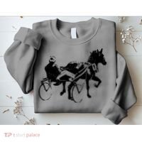 Sports Horse Race Harness Racing Sweatshirt thumb 2