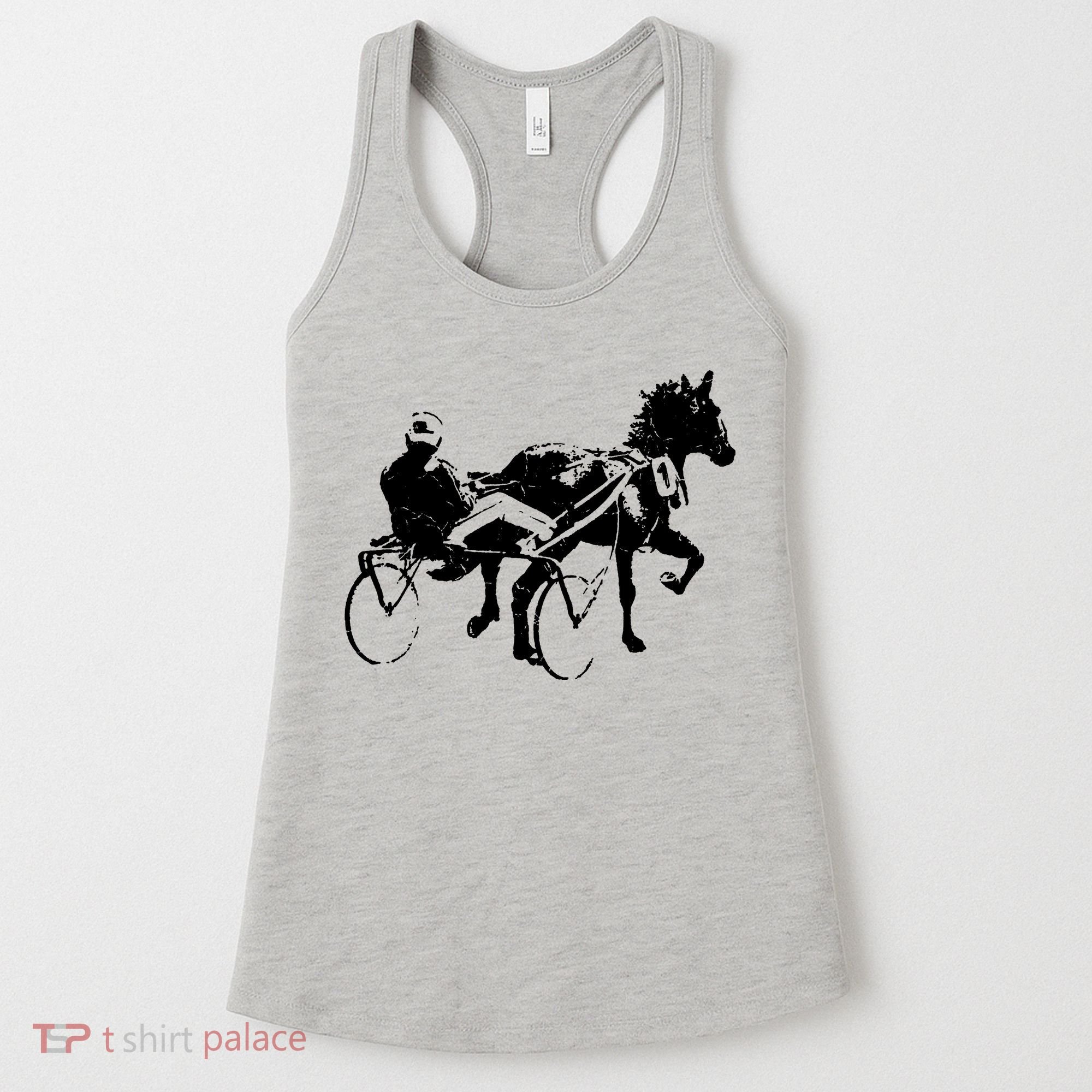 Sports Horse Race Harness Racing Women's Tank Top