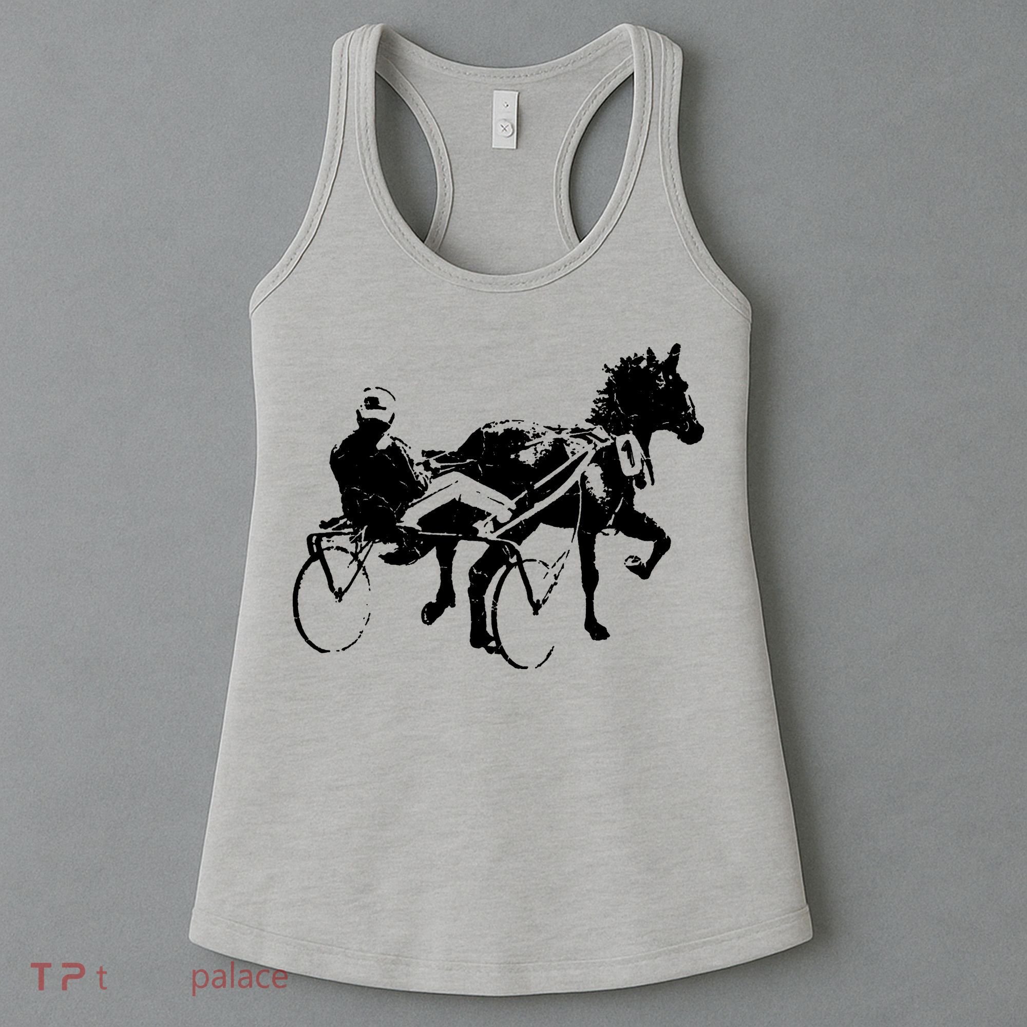 Sports Horse Race Harness Racing Women's Tank Top