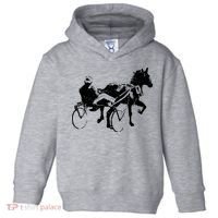 Sports Horse Race Harness Racing Toddler Hoodie thumb 0