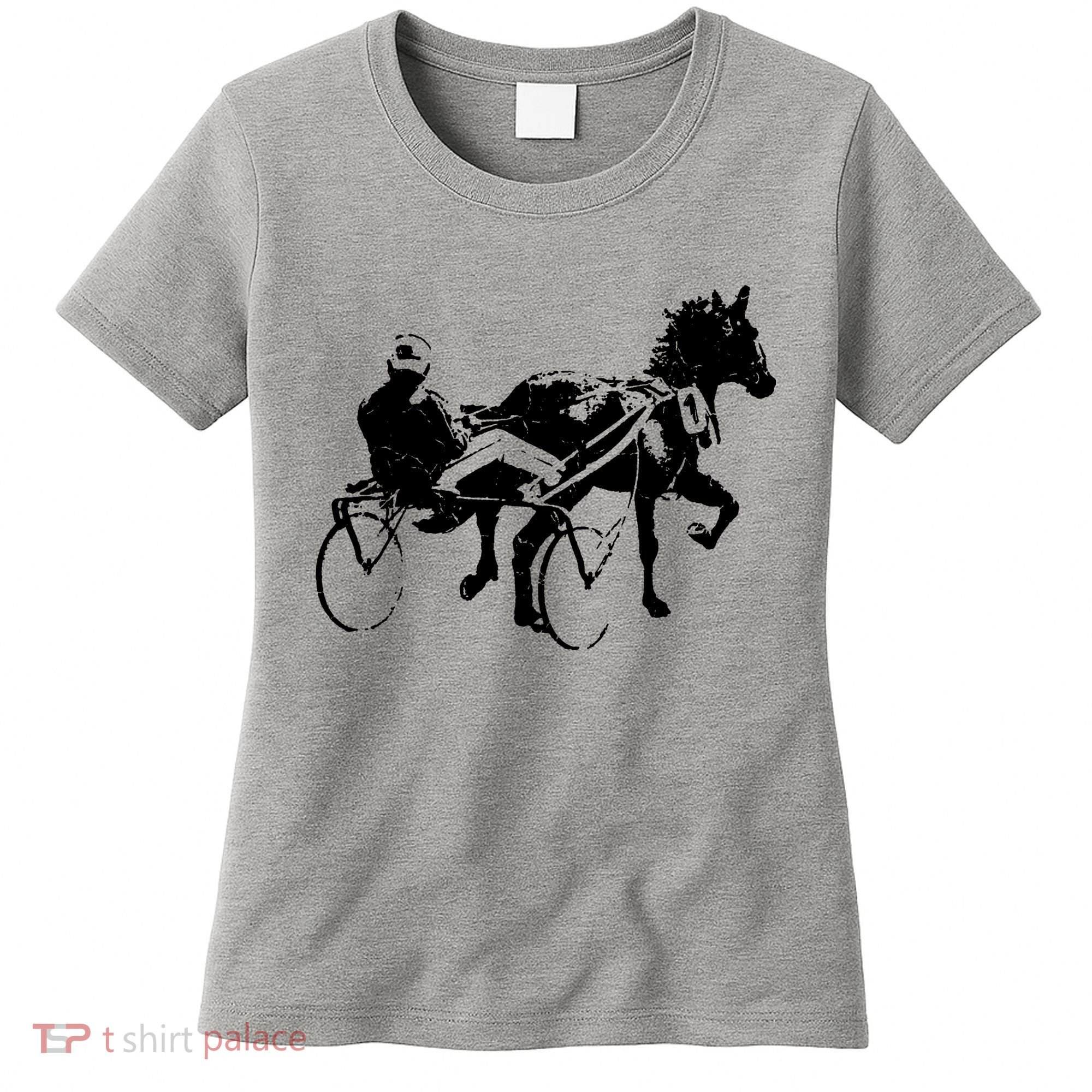 Sports Horse Race Harness Racing Women's T-Shirt