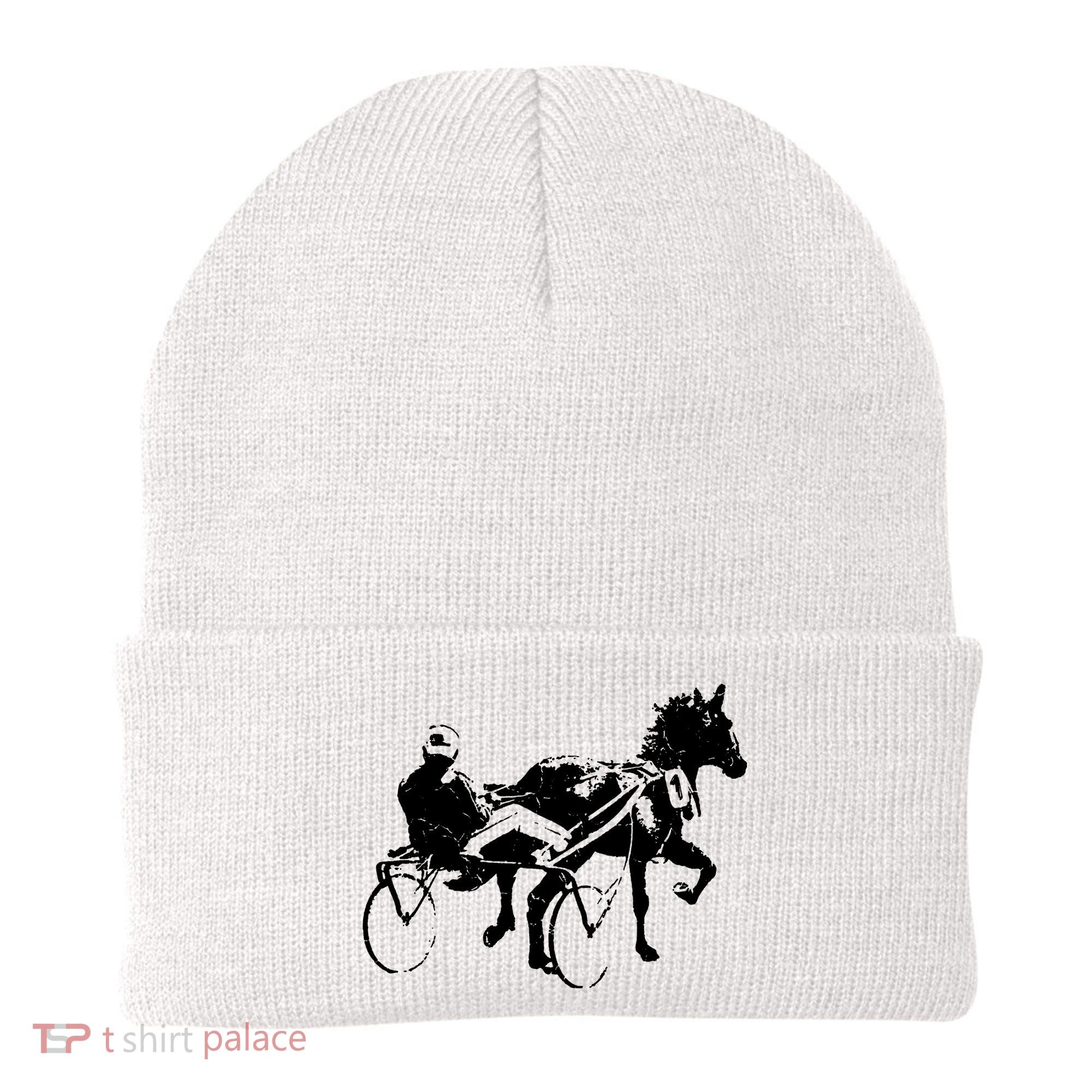 Sports Horse Race Harness Racing Beanie