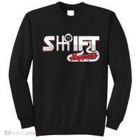 Shift Happens Race Racing Car Manual Mechanic Sportcar Sweatshirt thumb 0