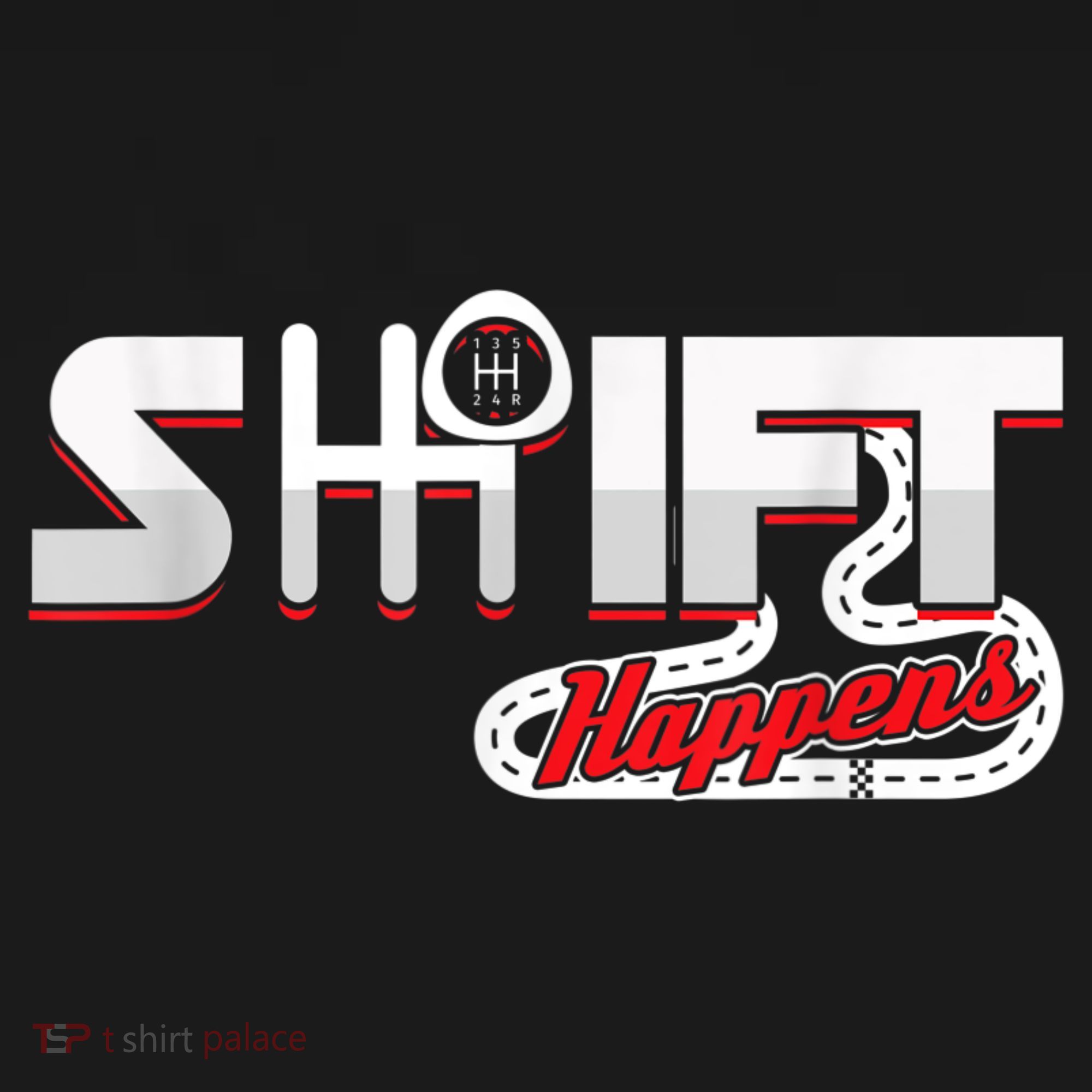 Shift Happens Race Racing Car Manual Mechanic Sportcar Sweatshirt