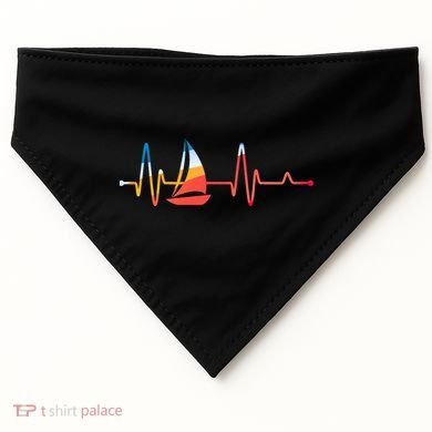 Sailing Heartbeat Retro Sailor USA-Made Doggie Bandana