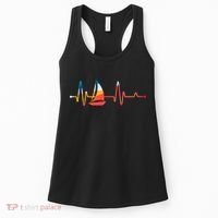 Sailing Heartbeat Retro Sailor Women's Tank Top thumb 0