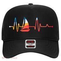 Sailing Heartbeat Retro Sailor Hat thumb 0