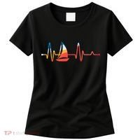 Sailing Heartbeat Retro Sailor Women's T-Shirt thumb 0