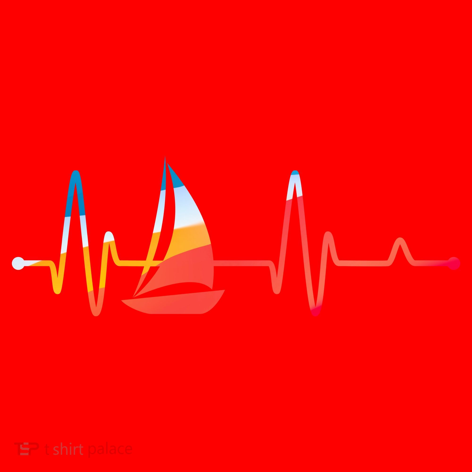 Sailing Heartbeat Retro Sailor Santa Hat