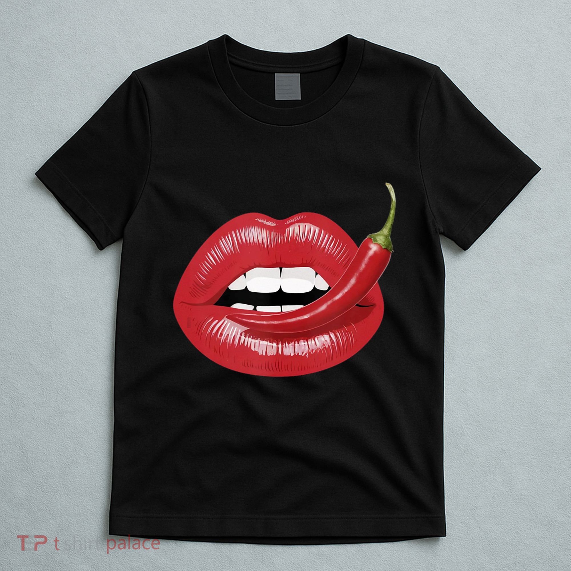 Sexy Hot Red Chili Pepper Lips T-Shirt