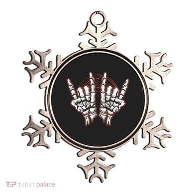 Skeleton Hands Rock And Roll Ornament