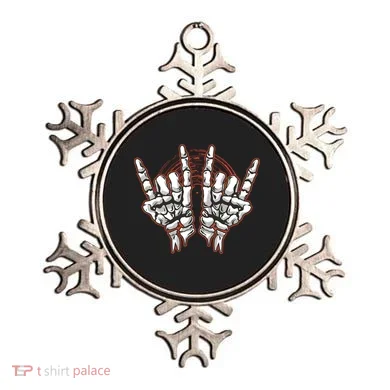 Skeleton Hands Rock And Roll Ornament