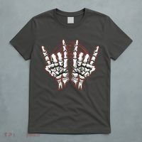 Skeleton Hands Rock And Roll T-Shirt thumb 5
