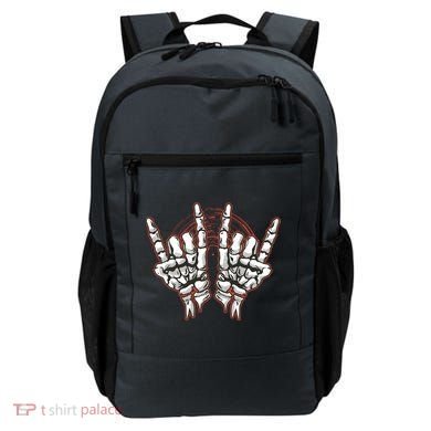 Skeleton Hands Rock And Roll Backpack