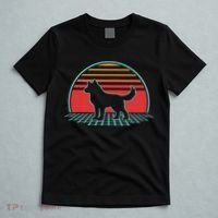 Siberian Husky Retro Vintage 80s Style Dog Lover Gift T-Shirt thumb 5