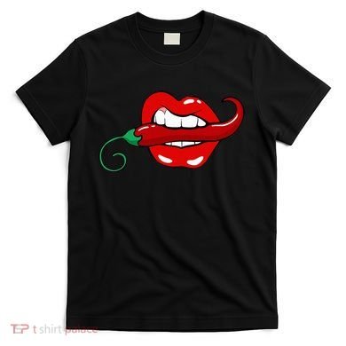 Sexy Hot Red Chili Pepper Lips T-Shirt