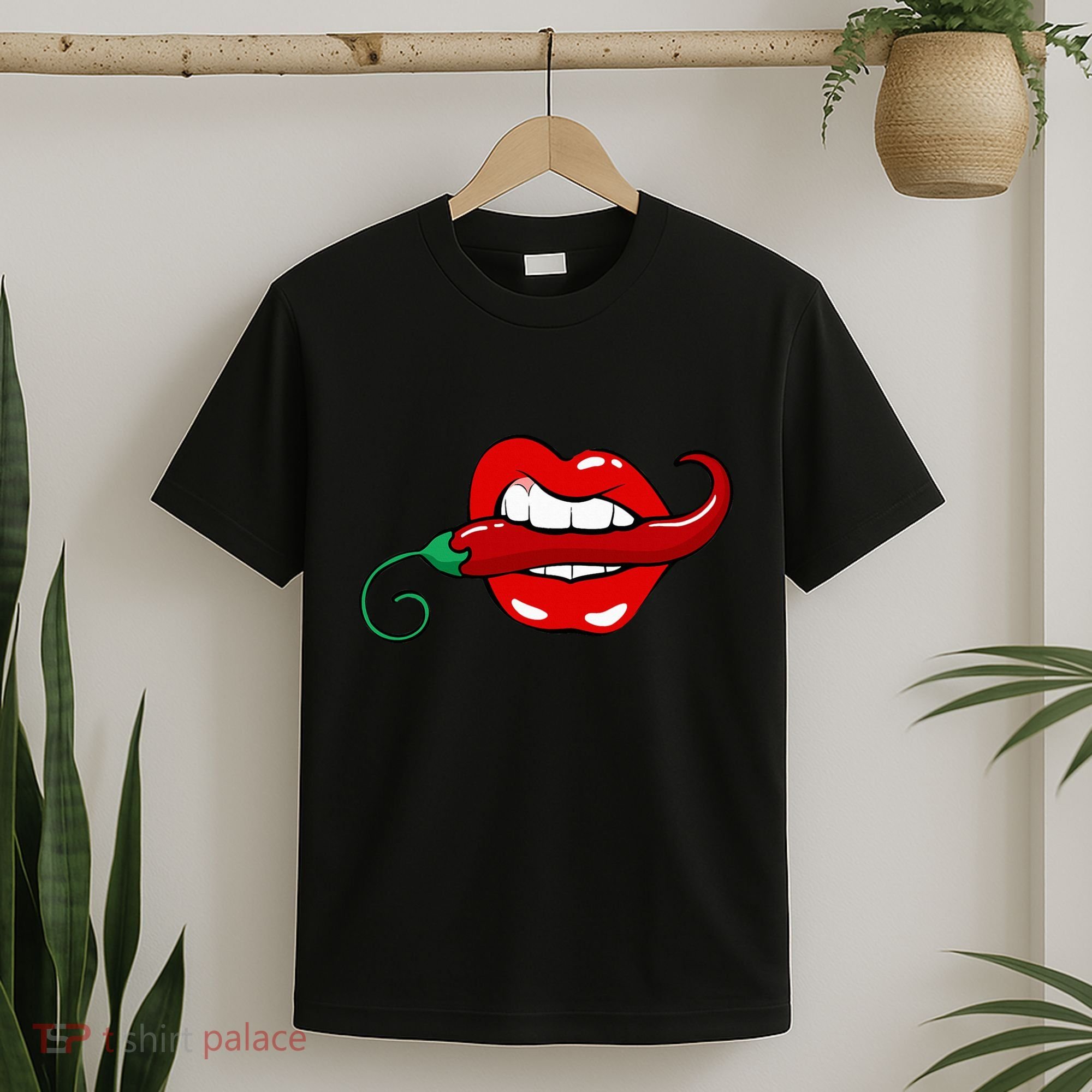 Sexy Hot Red Chili Pepper Lips T-Shirt