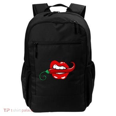 Sexy Hot Red Chili Pepper Lips Backpack