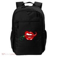 Sexy Hot Red Chili Pepper Lips Backpack thumb 0