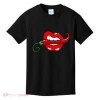 Sexy Hot Red Chili Pepper Lips Kids T-Shirt thumb 0