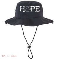 Sobriety Hope Recovery Alcoholic Sober Recover Aa Support Cool Gift Bucket Hat thumb 0
