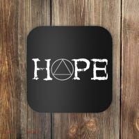 Sobriety Hope Recovery Alcoholic Sober Recover Aa Support Cool Gift Coaster thumb 0