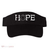 Sobriety Hope Recovery Alcoholic Sober Recover Aa Support Cool Gift Visor thumb 0
