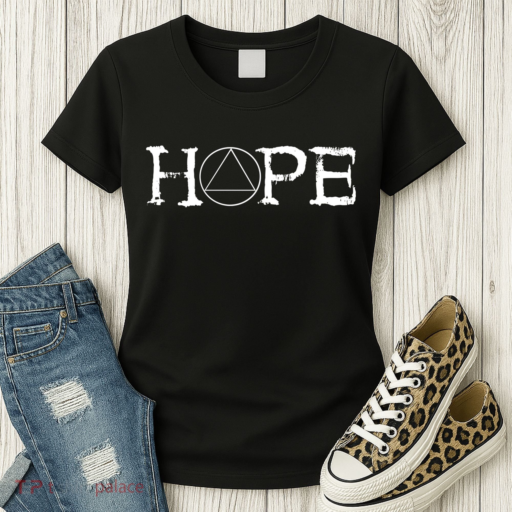 Sobriety Hope Recovery Alcoholic Sober Recover Aa Support Cool Gift Women's T-Shirt