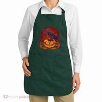Spooky Halloween Raven Crow Jacklantern Pumpkin Apron thumb 2
