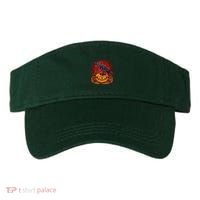 Spooky Halloween Raven Crow Jacklantern Pumpkin Visor thumb 0