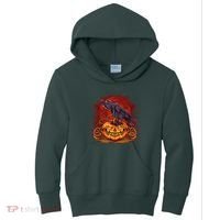 Spooky Halloween Raven Crow Jacklantern Pumpkin Kids Hoodie thumb 0
