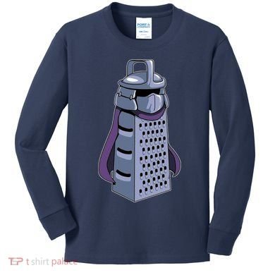 Shredder TMT Cartoon Kids Long Sleeve Shirt