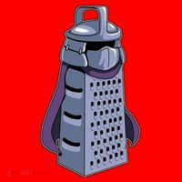 Shredder TMT Cartoon Santa Hat thumb 1