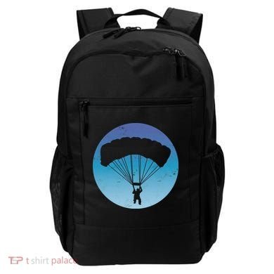 Skydiving Hobby Silhouette Backpack