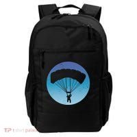 Skydiving Hobby Silhouette Backpack thumb 0