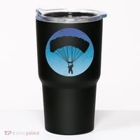 Skydiving Hobby Silhouette Tumbler thumb 0