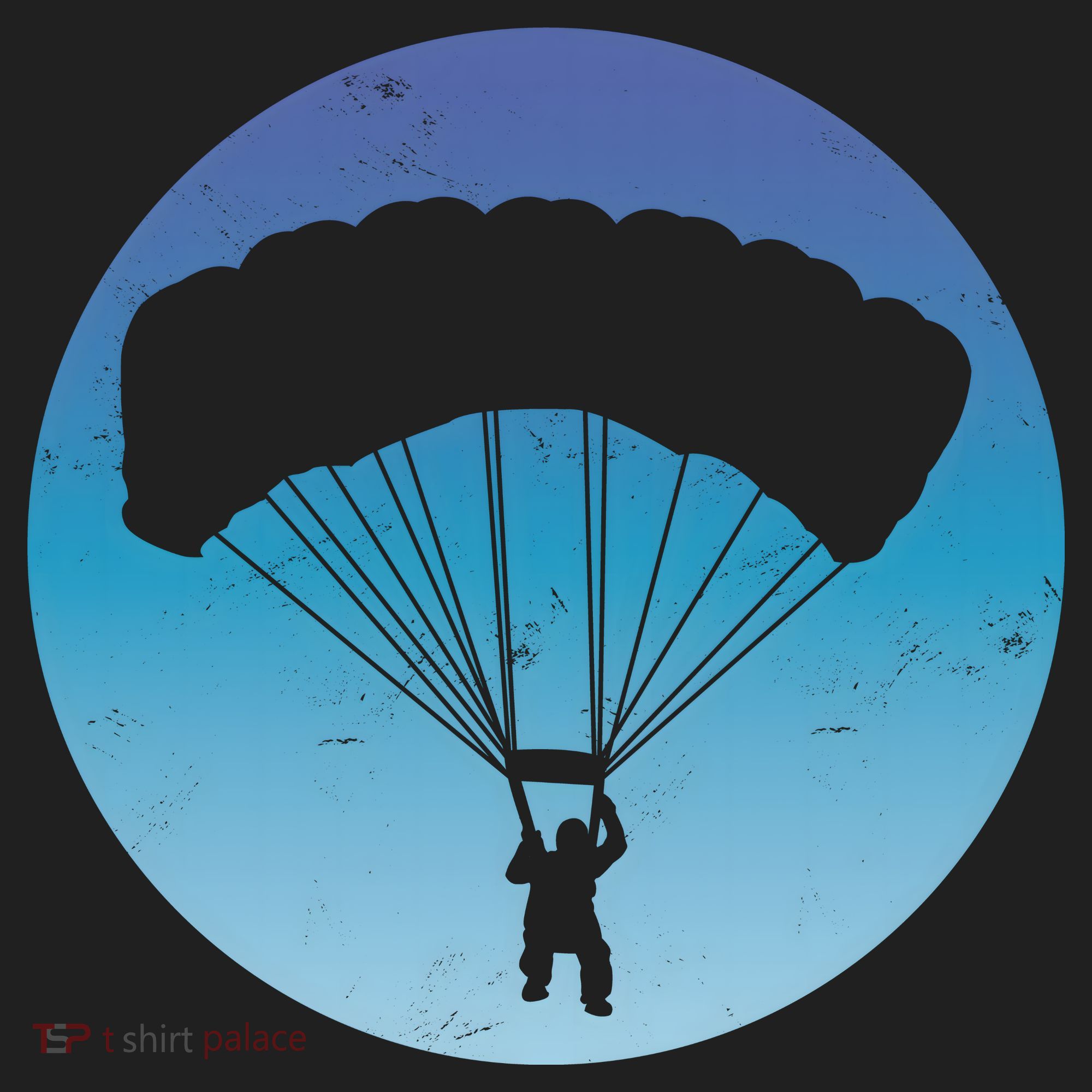 Skydiving Hobby Silhouette Tumbler